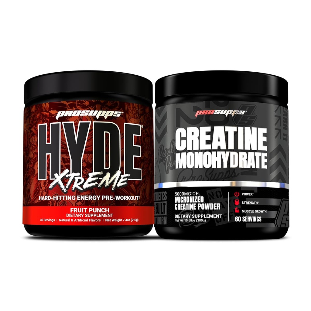 PROSUPPS Herr Hyde Xtreme Fruit Punch und Creatine 300 Bundle