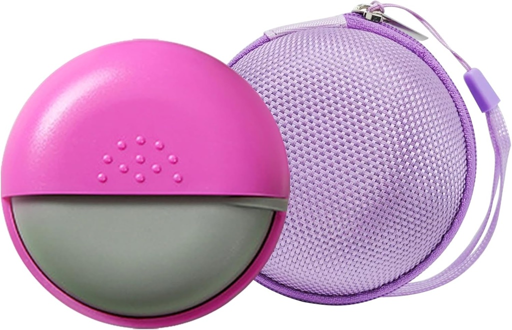 Organizzatore di pillole di viaggio INVODA Cute Round Pill Box per il contenitore di medicina compatta per i pillole, olio di pesce, vitamine e integratori