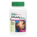 NaturesPlus Herbal Attivi InflamActin - 60 Capsule Vegetariani - Integratore Erbologico con Turmerico & Bromelain - Supporti Funzione Adaptogenica - Vegan, Gluten-Free - 30 Serve