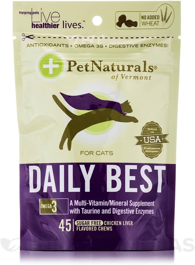 Pet Naturals Daily Best für Katzen (45 Anzahl)