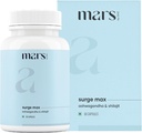 Mars Surgemax Natural Capsules with Shilajit & Safed Musli | Supports Energy, Strength & Immunity | for Active Lifestyle | 60 Capsules | Pack of 1