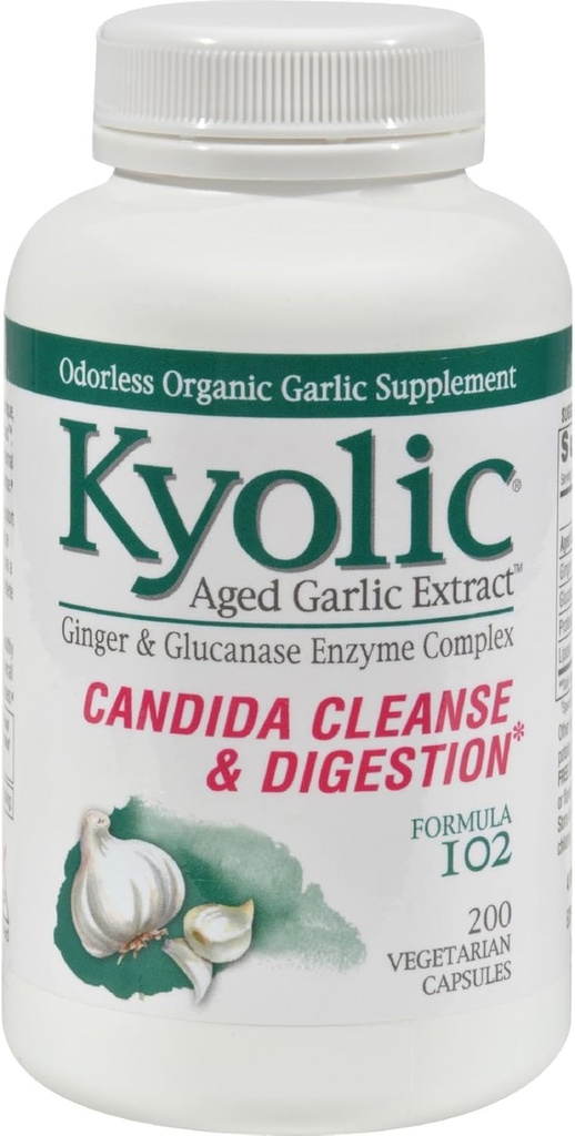 Kyolic #102 Aglio W/Enzyme Veg 200 Cap