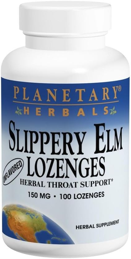 Herbes Planétaires Elm Lozenges Tangerine, 200 Lozenge