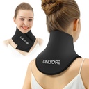 Gel d'emballage de glaçons de neck - packs de glaçons modernisés pour le pressage réutilisable, chaud et froid de neck, soulagement de la douleur, gonflement, entorses, pression de bureau