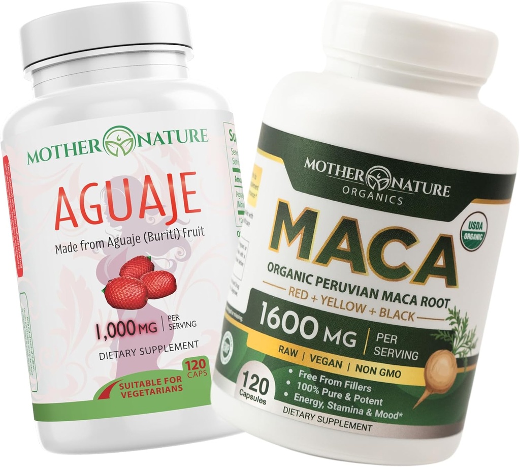 Femminile Vitality Duo Supplemento per Curve, Energy & Hormonal Balance