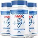 IDEAL PERFORMANCE (3 Pack) Synapse XT Max Acouphène Supplément Pro Premium Relief Pills (180 Capsules)