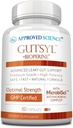 Approuvé Science® Gutsyl - Supplément de Gut maigre - Protégez le tube digestif avec l'aloe Vera, la racine de marshmallow, la réglisse et l'orme de slipperie - Contient prébiotique et biopérine - 60 capsules