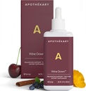 Apothékary Wine Down, Natural Sleep and Relaxation Support, Alcohol-Free Red Wine-Inspired Herbal Liquid Drops, Consists of Blue Vervain, Tart Cherry, und California Poppy, 4 oz, 100 Servierungen