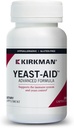 Kirkman - Levure Aid Formule avancée - 200 Capsules - Supports Levure Contrôle - Système immunitaire Support - Hypoallergénique
