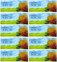 Superlife 10 Packs STC30 Stem Cell Anti Vieillissement Réduire les rides Pinceaux Fines lignes Texture Superlifeworld (15 sachets/paquet)