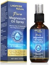 Spruzzo di olio di magnesio: 2 Fl Oz Spruzzo di olio di Magnesio puro per i piedi Magnesio replenish Facile da assorbire Adatto per tutti i tipi di pelle