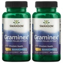 Swanson massima resistenza Graminex Flower Pollen Extract - Supporta la salute della prostata, la funzione del tratto urinario e la salute del rene - Mens Health Supplement - (60 capsule, 500 mg ogni) (2 pacchetto)