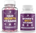 Mommyz Love Postpartum Hair Loss Vitamin - Biotin Gummis für Haarwachstum, Radiant Skin und starke Nails Plus Frauen Tägliche Multivitamine für Frauen Gesundheit, Energie, Fokus und Stimmung