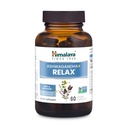 Himalaya Ashwagandha+ Relax, mit GABA, Heilige Basilikum & Kamille für Reset, Entspannung & Stress, Vegan, Glutenfrei, 540 mg, 60 vegetarische Kapseln, 1 Monat Versorgung