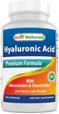 Best Naturals Hyaluronsäure 100 mg 120 Kapseln - Unterstützt gesunde Gelenke und jugendliche Haut (859375002702)