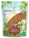 Essen zum Leben - Bio Alfalfa Sprouting Seeds, 8 Unzen Non-GMO, Kosher, Sproutable, Raw