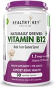 100% natürliches Vitamin B12 - Unterstützung Immune Gesundheit | Nicht-Synthetisch, No-Chemical | 30 Veg. Kapseln