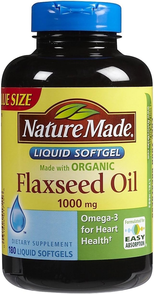 Flaxseed Oil 1000 mg Softgel