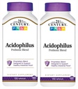 Capsules de mélange probiotique Acidophilus du 21e siècle, 150-Comte (paquet de 2)