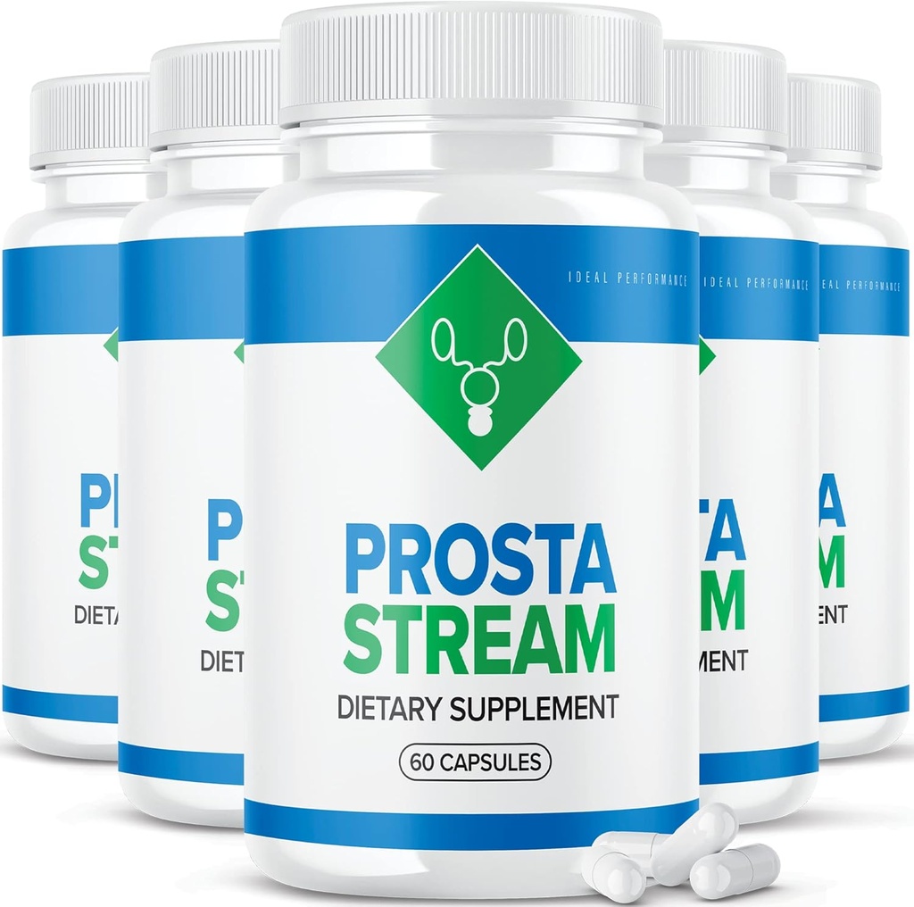 IDEAL PERFORMANCE (5 Pack) Prosta Stream Prostata Ergänzung Prostastream Pillen (300 Kapseln)