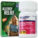 Healthy Surplus® Vital Volumes Conseils Carte et équateur Allergie Relief Diphénhydramine HCL, 25 mg 100 comprimés