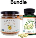 Pollen d'abeille biologique Greenbow - 100% USDA Certifié Pollen d'abeille biologique, pure, naturelle - Superaliment emballé avec des protéines, vitamines et minéraux - 155g Jelly Royal 2000mg 60 capsules