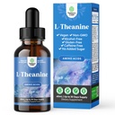 Gocce liquide L-teanina - Nootropic Focus Supplement con L Theanine 200mg Per Serving and Chamomile Extract - Supplemento per adulti e bambini Relax and Focus - 2oz