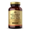 Solgar Vitamin C 1000 mg mit Rose Hips - 100 Tabletten - Antioxidans & Immununterstützung - Non-GMO, Vegan, Glutenfrei, Dairy Free, Kosher - 100 Servierungen