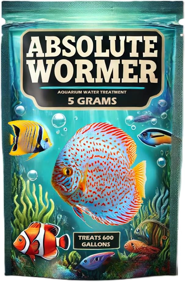 Eau douce et eau salée en poudre de poisson Médicaments. avec les parasites et Flukes. (5G - Traite 600 GALLONS)