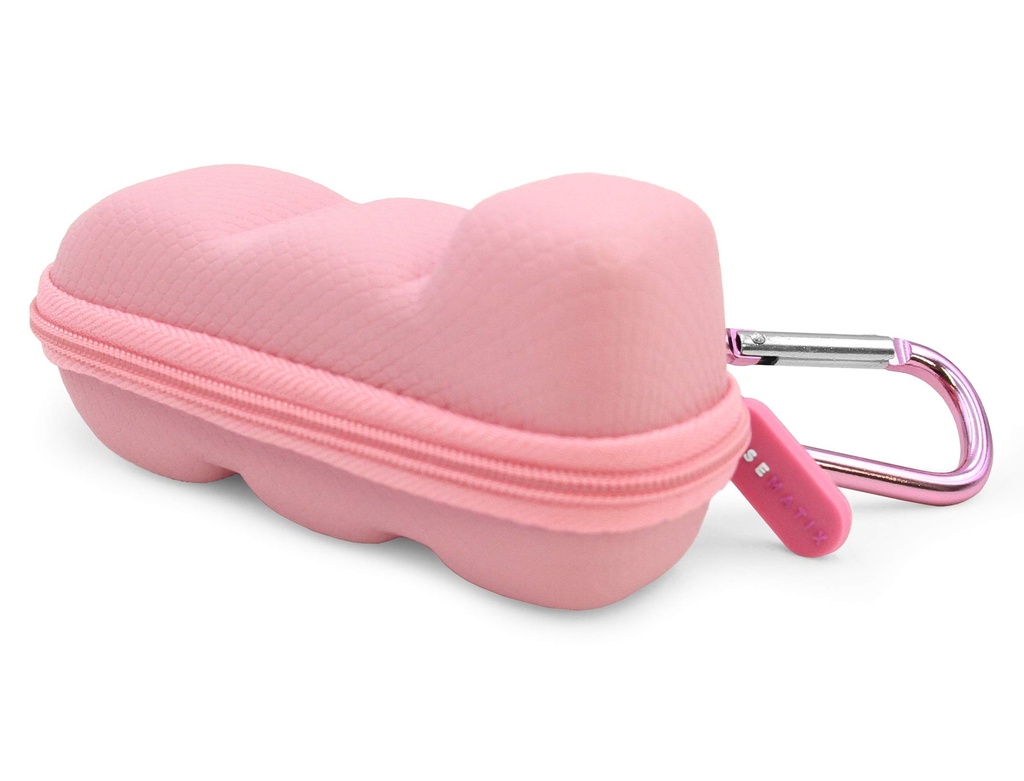 Cas de voyage d'inhalateur d'asthme rose CASEMATIX, incluant cas seulement
