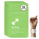Il Buon Patch Active Patch, Supporto Energetico, Patch Naturale con Caffeina, Beta Alanine, Rhodiola, Benessere Wearable Plant Powered, Uscita Sostenuta (24 Total Patches)