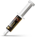 Perfetto Prep EQ Oro Equine Calmer Long-Acting tutto naturale per l'ansia di cavallo, dura 18+ ore, 60cc Paste
