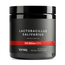 Toniiq 100 miliardi di CFU Lactobacillus Salivarius Probiotic - Conto CFU più alto verificato - Laboratorio di terze parti testato per potenza - 60 capsule vegetariane - 30 Serve - TQ verificato