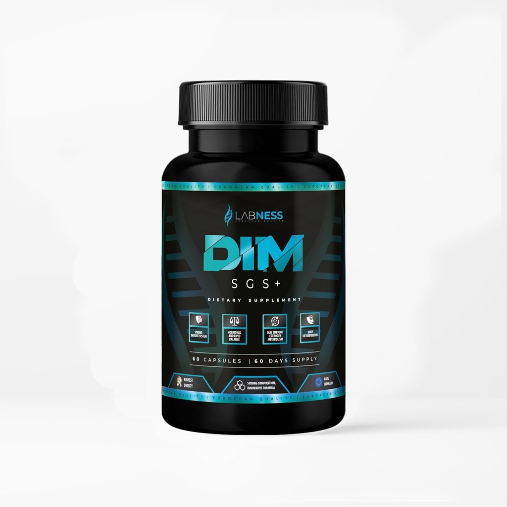 DIM SGS+, 60 capsule, equilibrio dell'ormone + disintossicazione,
