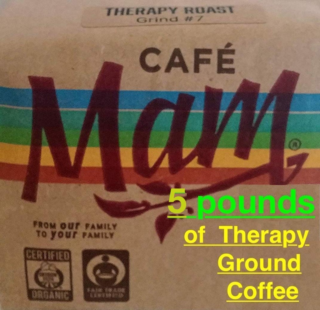 Café de lavement - ORGANIQUE- Café Mam - 5 LBS LE SEULEMENT ENEMA COFFEE recommandé par l'Institut Gerson.