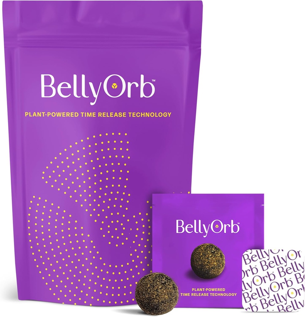 Lure Essentials Belly Orb – BellyOrb Aufkleber - Werke für Männer und Frauen mit Wormwood, Clove, Cinnamon, Ginger 30 Stück