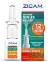 Zicam Intensive Sinus Relief No-Drip flüssige Nasenspray mit Kühlen Menthol & Eucalyptus, 0,5 Unze (Pack von 1)