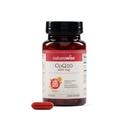 NaturalWise CoQ10 200mg Softgels, Ubiquinone ad alta potenza - Coenzyme Q10 Supplemento - Antiossidante per la salute del cuore + energia - Vegan, Non OGM, Gluten-Free - 30 Count[1-Month Alimentazione]