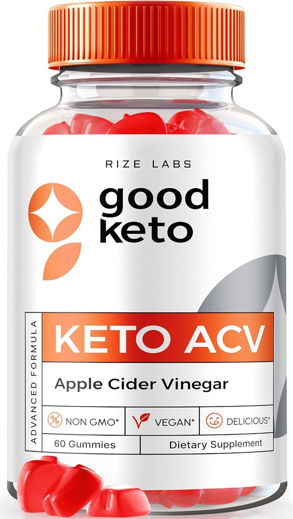 rize labs - Buon Keto ACV Gummies per la perdita di peso avanzata, tutto naturale, Formula Premium, Apple Sider Vinegar Supplement (60 Gummies)