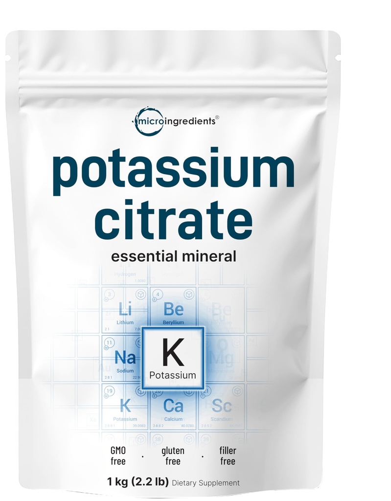 US Origin Potassium Citrate Powder, 1 KG (35 Ounce)