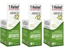 T-Relief Extra Forza Artrite Dolore Reliever Arnica +12 Medicinali naturali per dolori di stanchezza congiunti, Rilievo rapido del dolore per le donne e gli uomini - 100 compresse (Pack of 3)