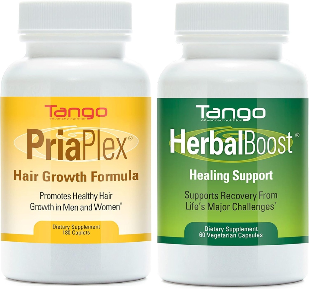 PriaPlex Natural Herbal Hair Support Supplemento e Herbal Boost Natural Herbal Recovery Supplement