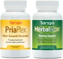 PriaPlex complément de soutien des cheveux à base de plantes naturelles et supplément de récupération à base de plantes naturelles Boost