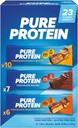 Pure Protein Bars, Variety Pack, 1.76 Unze, 23-ct