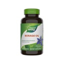 Nature's Way Borage Oil, Kalt Pressed & Unrefined, GLA Supplement, 300 mg GLA und 440 mg Linoleic Acid per Serving, 60 Softgels (Packaging May Vary)