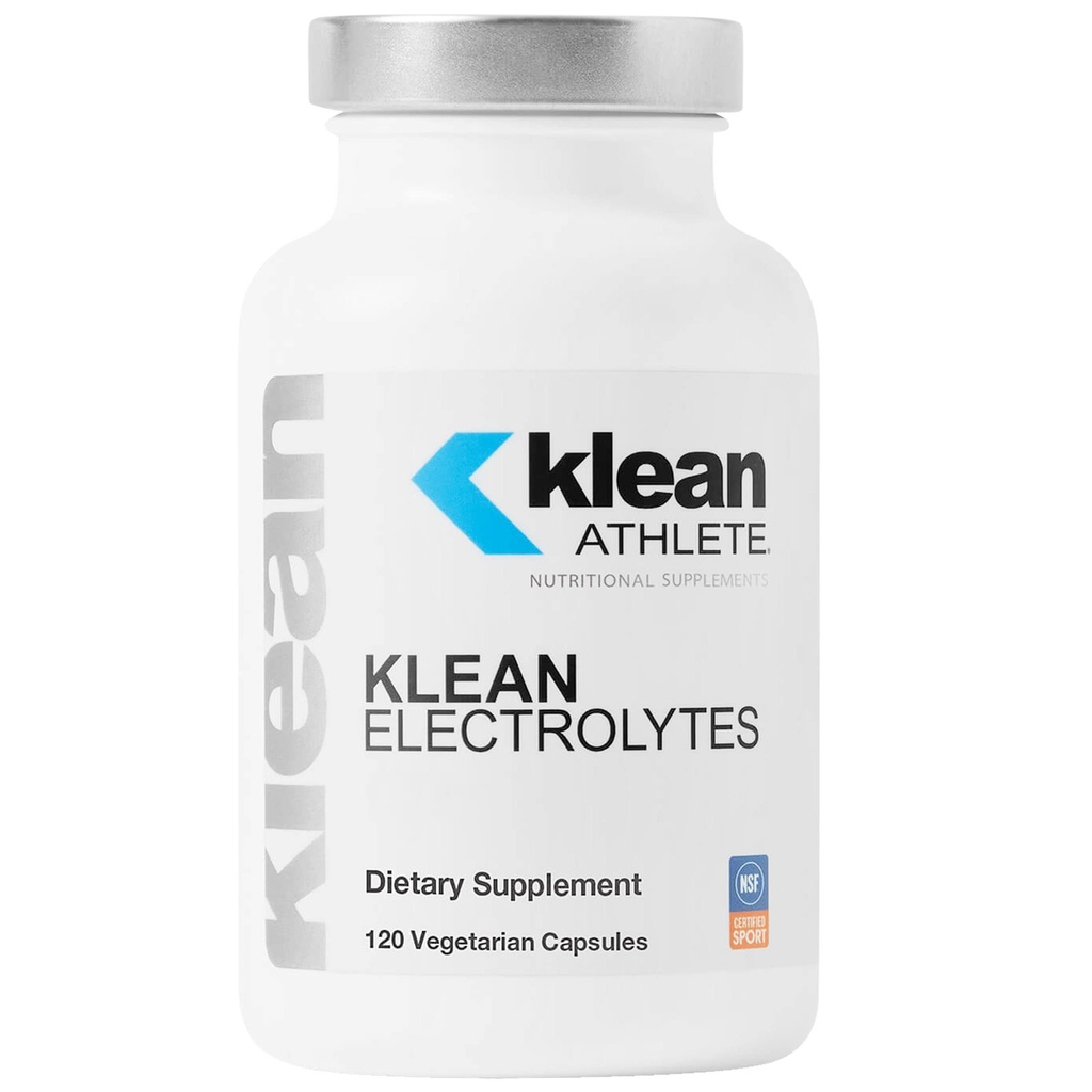 Klean Athlete Klean Electrolytes | Replenishes Minerals for Hydration, um optimale Gesundheit zu erreichen NSF zertifiziert für Sport | 120 Kapseln