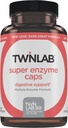Twinlab Super Enzyme Caps - Verbrauchsergänzung mit Verdauungsenzymen - 50 Kapseln