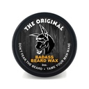 Badass soin de la barbe cire pour les hommes - l'original, 2 oz - adoucit les cheveux de la barbe, laisse votre barbe regarder et se sentir plus sensé