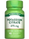 Integratore Citrato di Potassio di Verità della Natura | 275mg | 90 capsule | Non OGM & Gluten Free