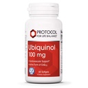 Protocole pour l'équilibre vital - Ubiquinol 100 mg - Soutien cardiovasculaire avec forme active de CoQ10, soutient la production d'énergie, la santé cardiaque, l'activité antioxydante - 60 Softgels